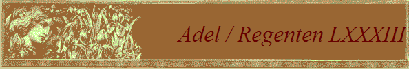 Adel / Regenten LXXXIII