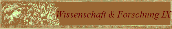 Wissenschaft & Forschung IX