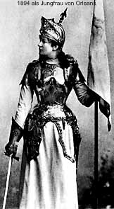 1894 als Jungfrau von Orleans