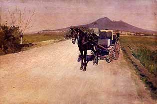 Une Route  Naples