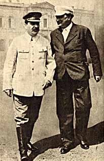 mit Stalin (in Moskau, 1936)