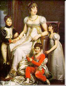 Madame Murat und ihre Kinder