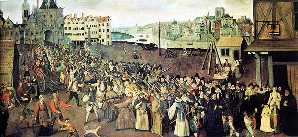 Prozession der Heiligen Liga in Paris 1590