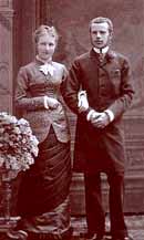 Rudolf und Stephanie (Hochzeitsbild)