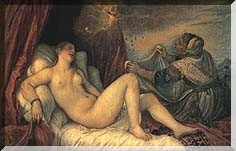 Danae (1546-53, Eremitage, St. Petersburg)