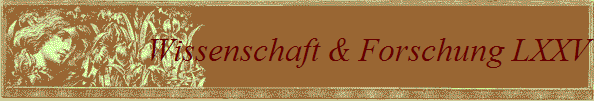 Wissenschaft & Forschung LXXV