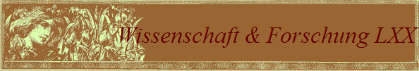 Wissenschaft & Forschung LXX