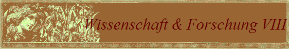 Wissenschaft & Forschung VIII