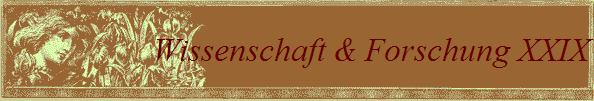 Wissenschaft & Forschung XXIX