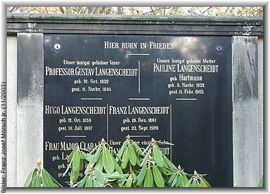 Bilder: Franz Josef Mrsch jr. (11/2003)