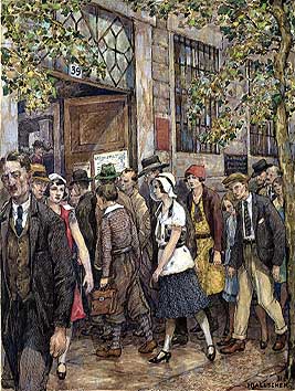 Stdtischer Arbeitsnachweis fr Angestellte, 1931