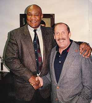 mit George Foreman (Bild: Josef Waygand)