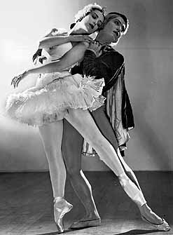 Lifar mit Tamara Tumanowa (zw. 1936 und 1940 in australien