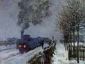 Zug im Schnee (1875)
