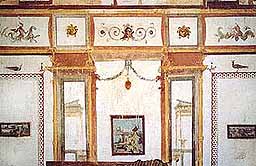 Antiken Grotesken der Domus Aurea