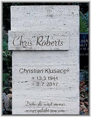 chris roberts beerdigung bilder