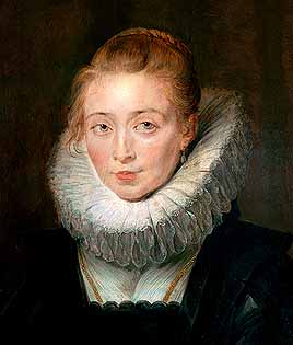 Hofdame der Infantin Isabella von Spanien (Ausschnitt)