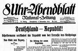 Ausgabe vom 9. Nov. 1918